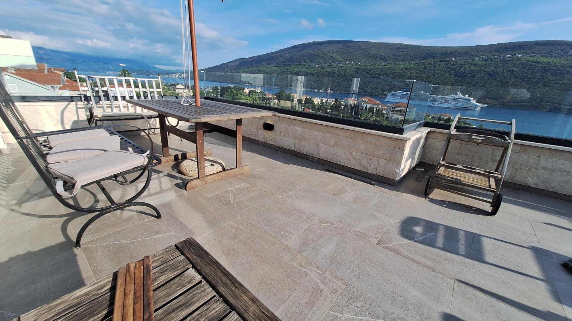 Апартаменты Porto Vista Penthouse Кумбор Экстерьер фото